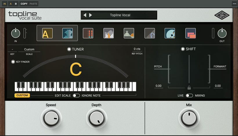 UAD Topline Vocal Suite vocal channel strip