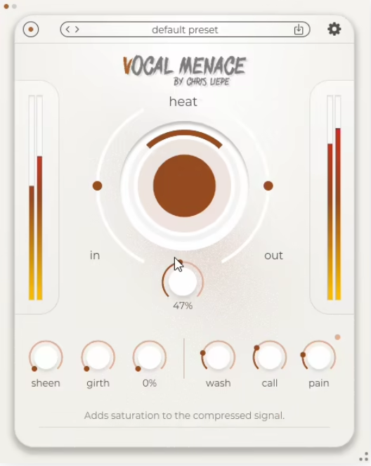 Chris Liepe Vocal Menace