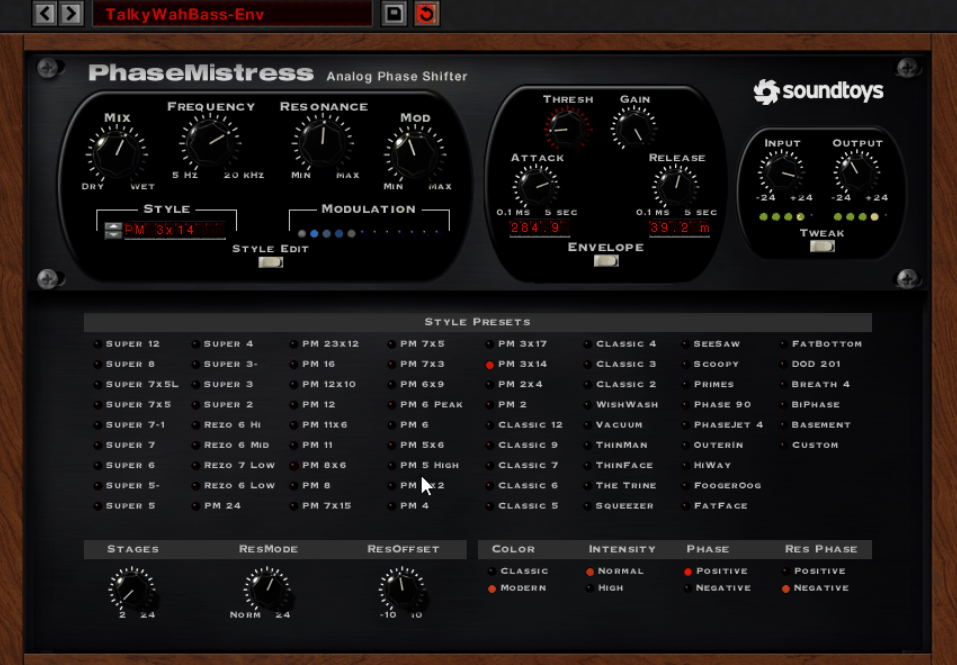 SoundToys PhaseMistress